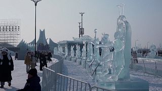 Chine : quand la glace et la neige deviennent de magnifiques sculptures éphémères
