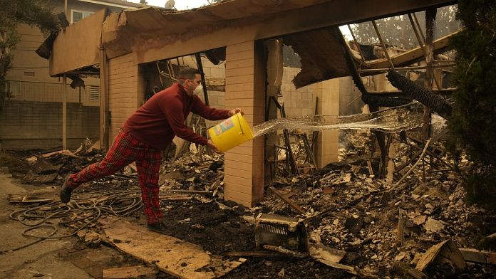 Video. Los Angeles fires leave a devastated landscape