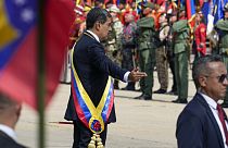 Nicolás Maduro durante l'inaugurazione.