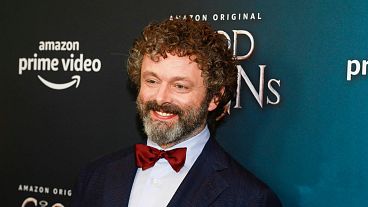 Michael Sheen attends the premiere of Amazon Prime Video's "Good Omens" at the Whitby Hotel on Thursday, May 23, 2019, in New York