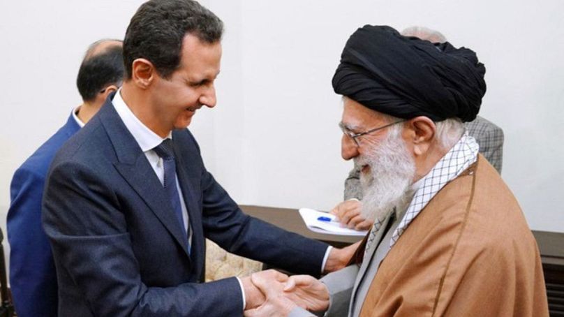 خامنه‌ای بشار اسد 