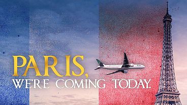An advert used by Pakistan International Airlines to promote the resumption of direct flights to Paris An advert used by Pakistan International Airlines to promote the resumption of direct flights to Paris