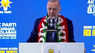 Erdoğan partisinin Diyarbakır kongresinde