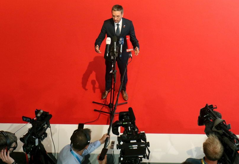 Herbert Kickl belügyminiszteri sajtótájékoztatója, 2018 szeptemberében
