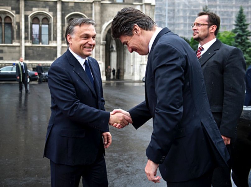 Orbán Viktor és Zoran Milanović budapesti találkozása, 2012 májusában
