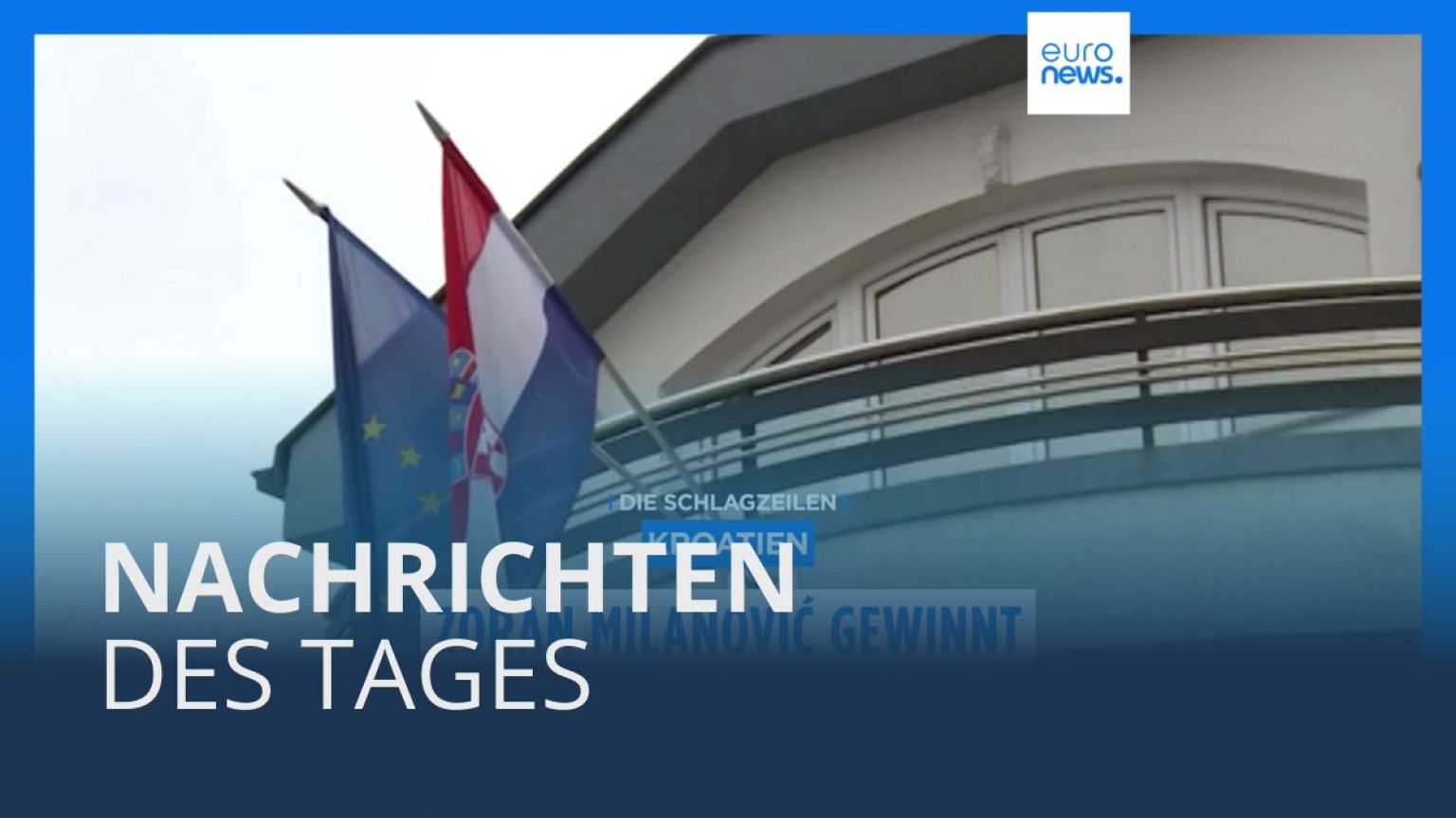 Nachrichten des Tages | 13. Januar - Morgenausgabe