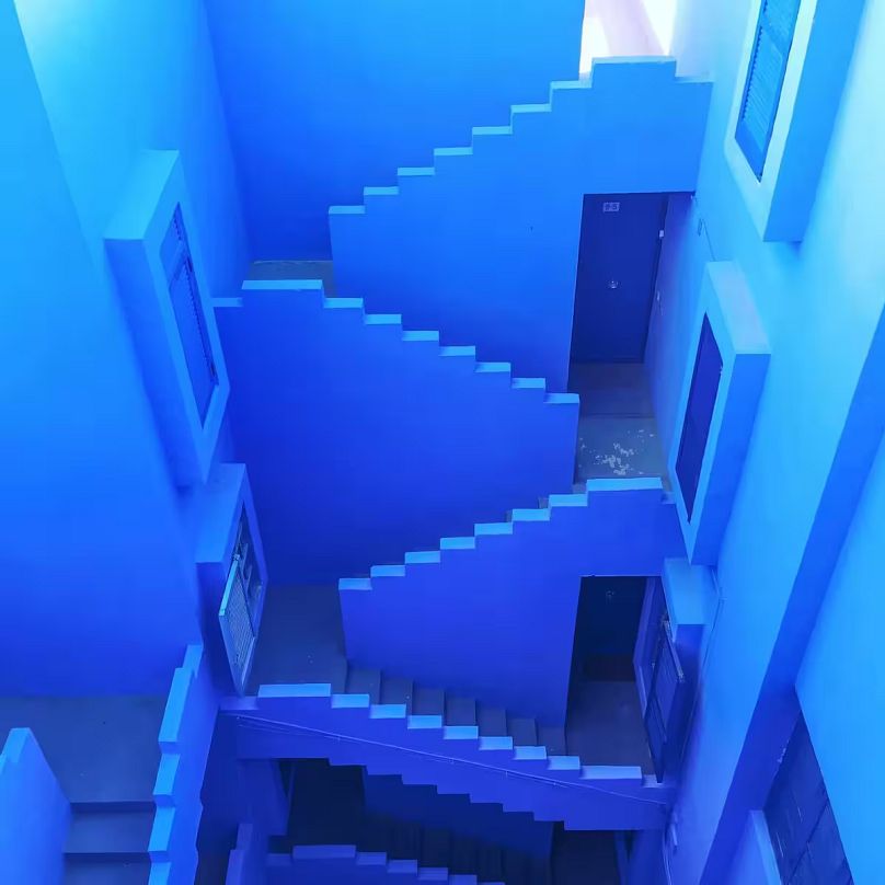 Todo el edificio representa un placer visual
