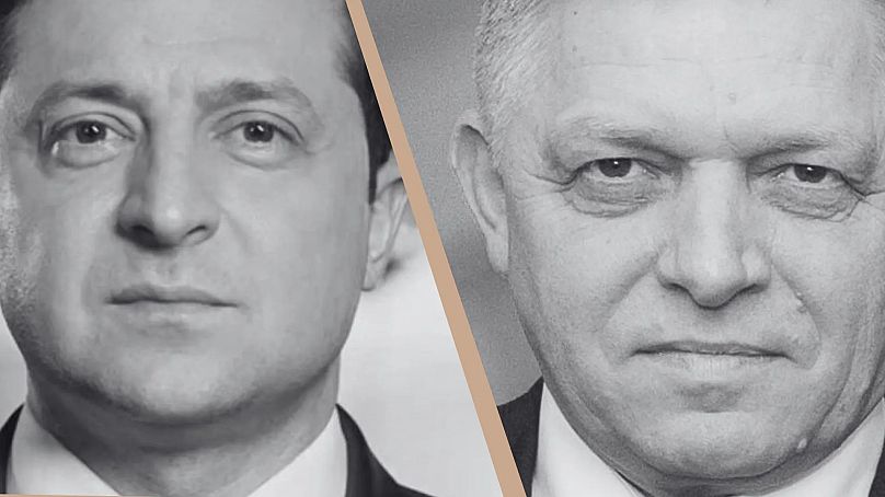  Robert Fico and Volodymyr Zelenskyy