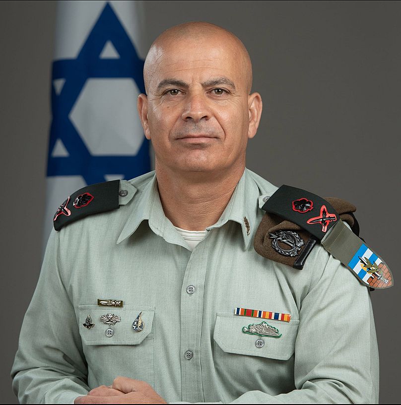 الجنرال الإسرائيلي غسان عليان، منسق أعمال الحكومة الإسرائيلية في الأراضي الفلسطينية