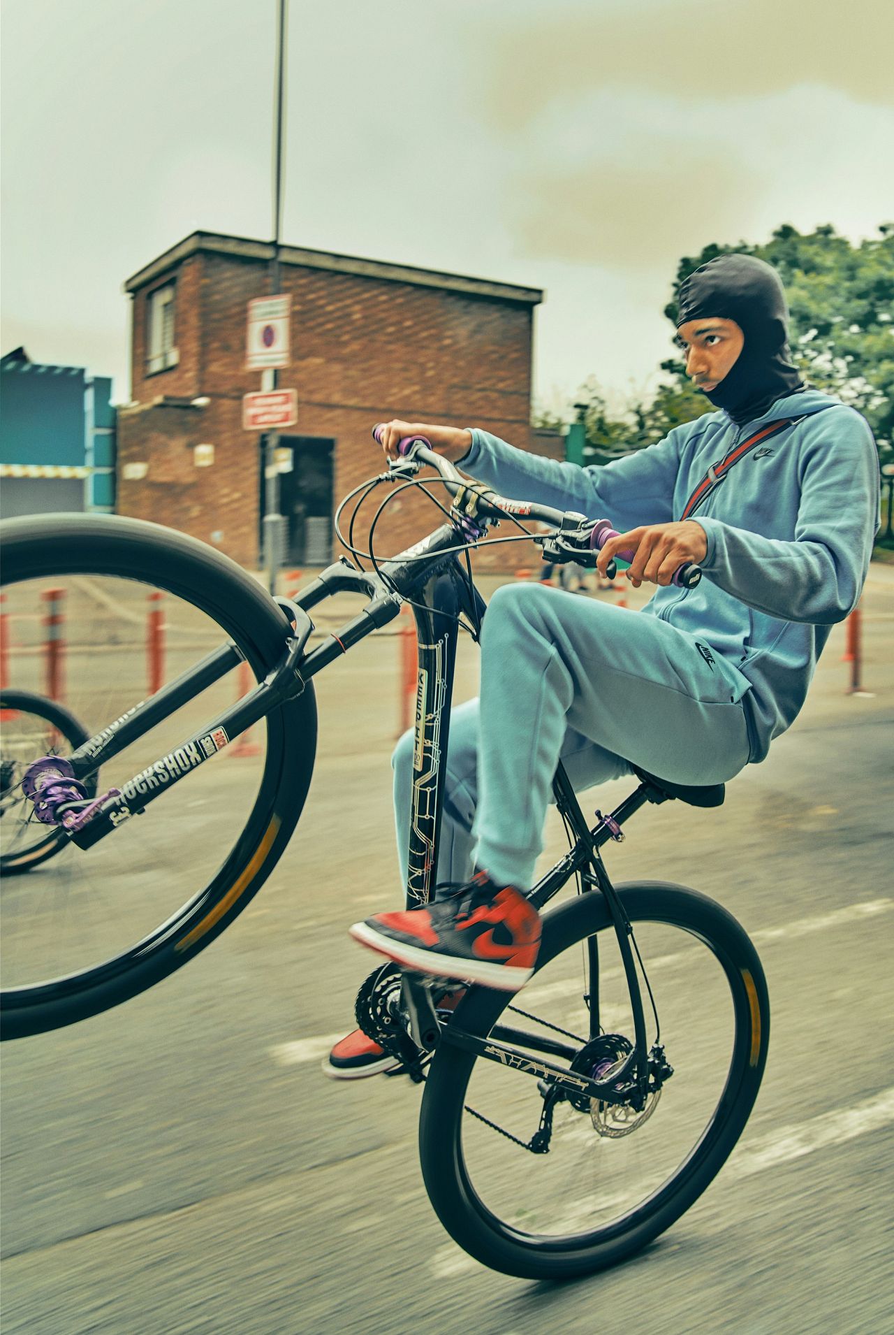 An image from Jim Fenwick's ‘Ride Out' series