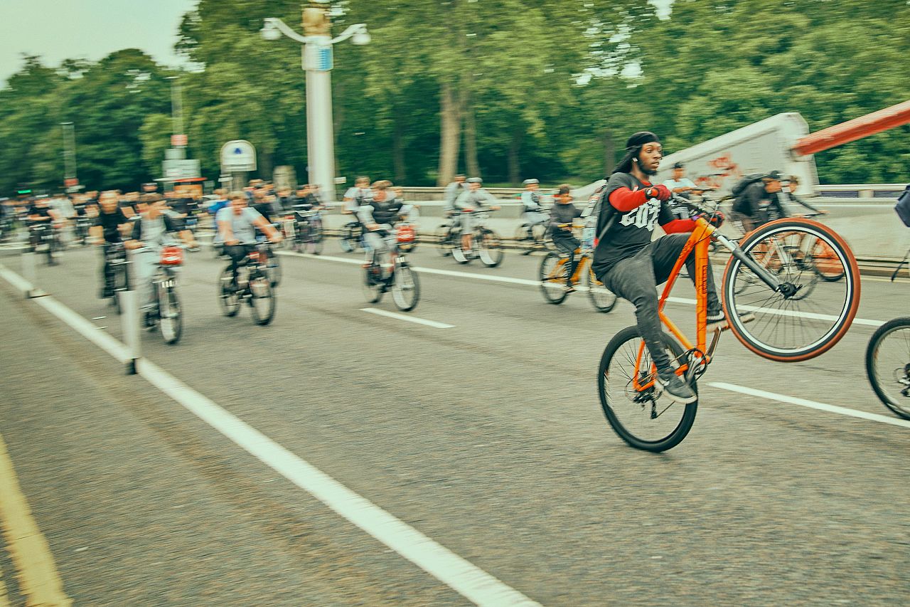 An image from Jim Fenwick's ‘Ride Out' series