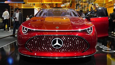 File picture of a Mercedes-Benz Concept CLA Class car 