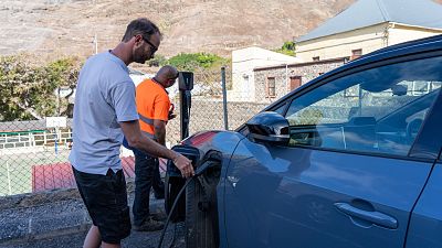 St Helena hopes better infrastructure will encourage more people to switch to EVs. 