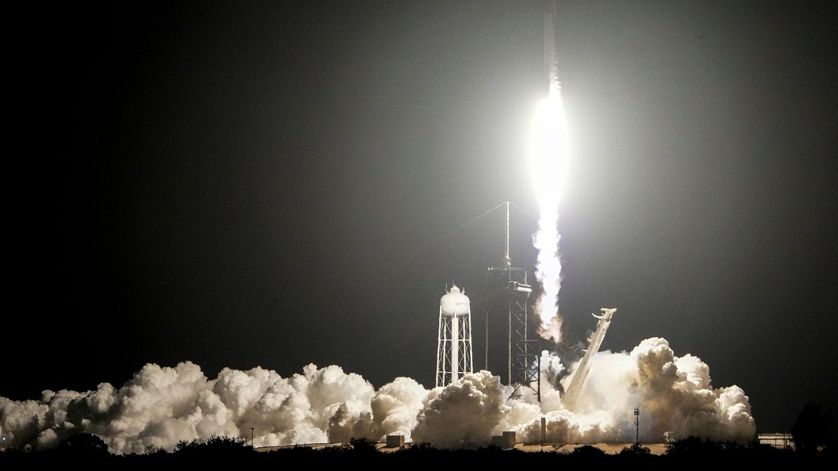 SpaceX launches two lunar landers headed toward the Moon