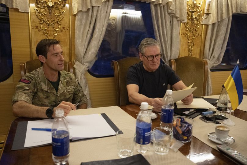 Κιρ Στάρμερ στην Ουκρανία