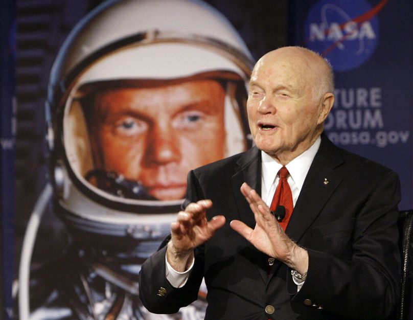 L'astronaute américain John Glenn en 2012