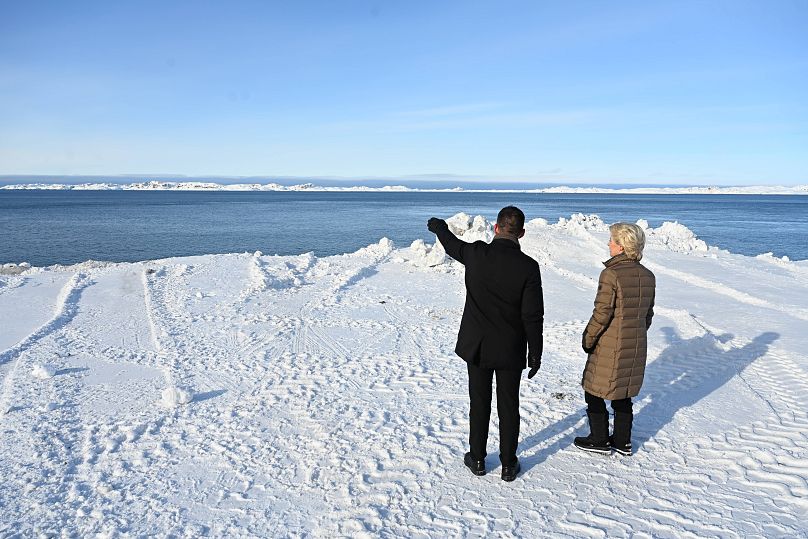 On 15 March 2024, Ursula von der Leyen, president of the European Commission, travelled to Greenland.