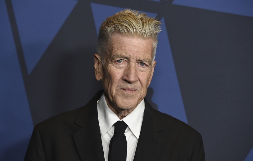  David Lynch apparaît lors de la cérémonie des Governors Awards à Los Angeles, le 27 octobre 2019. 