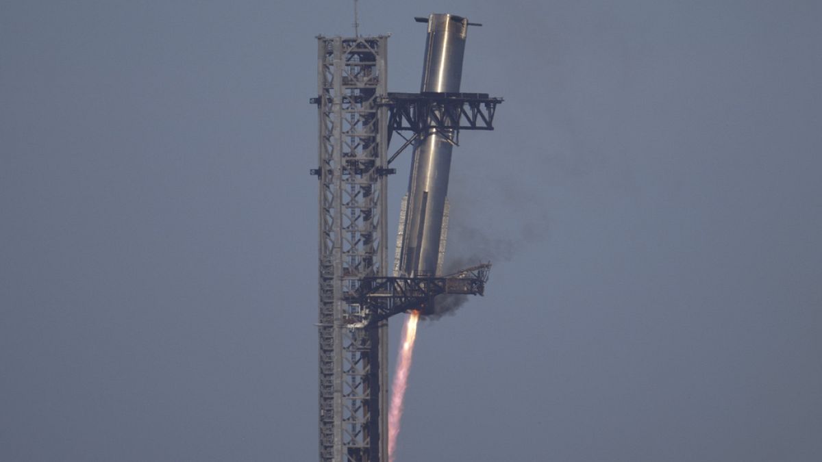 SpaceX's Starship explodes during test launch minutes after rocket booster successfully caught