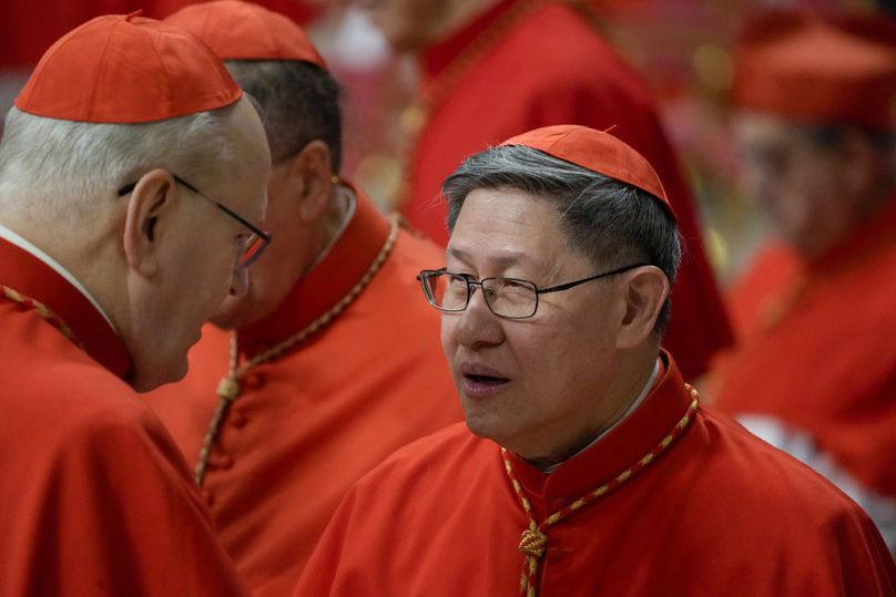 The videos wrongly claim that Filipino Cardinal Luis Antonio Tagle has been appointed Pope Francis's successor