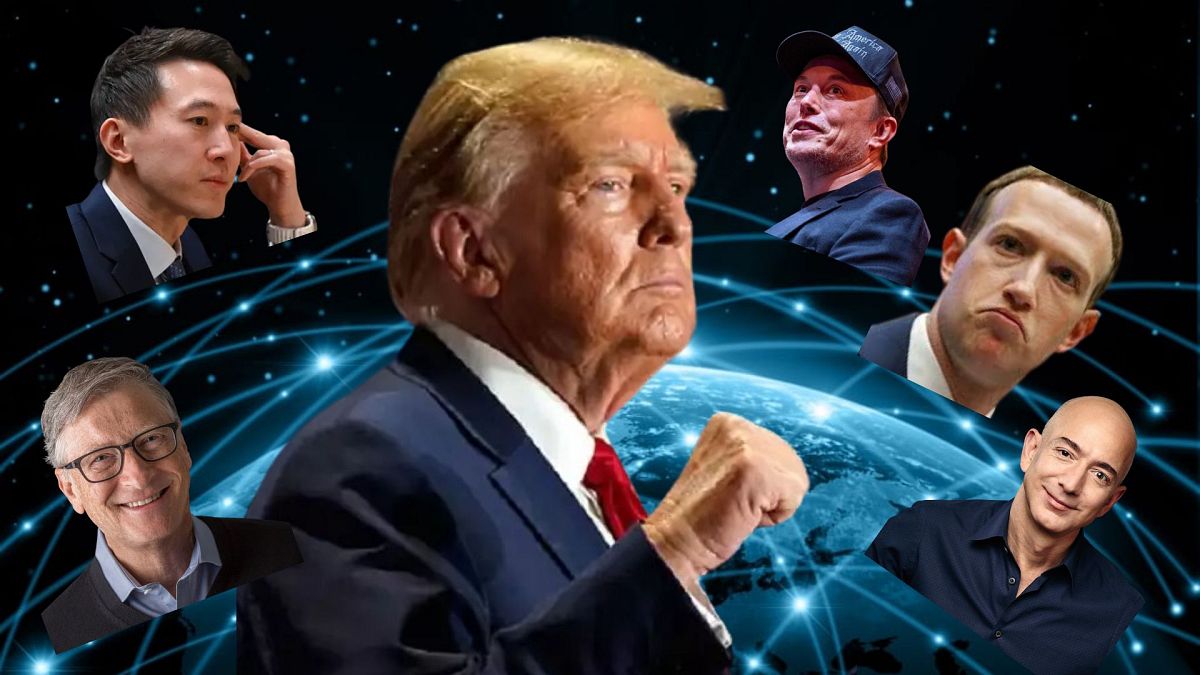 A technológiai óriások vezérei letérdelnek Trump előtt