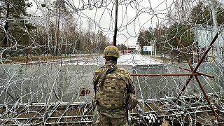 The Polish-Belarusian border has become increasingly fortified since 2021.