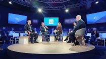 Euronews' panel at Davos, 22 January 2025