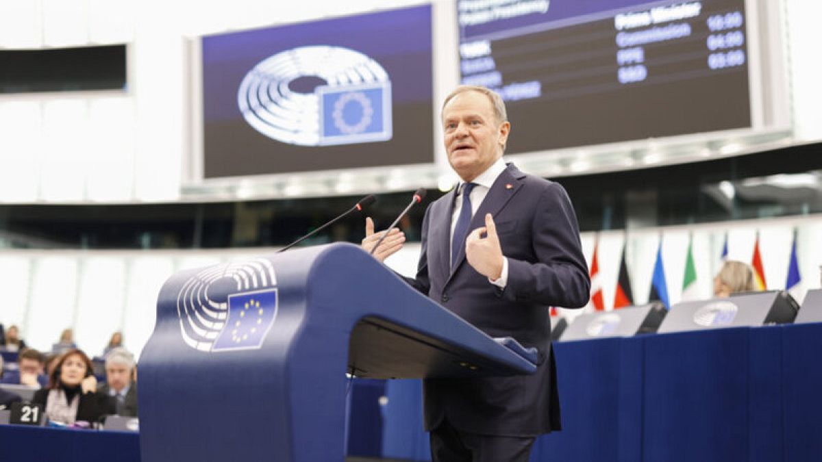 Donald Tusk’s priorities for the EU attacked by both the left and right wings