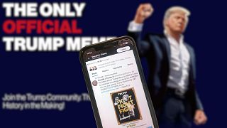 President Donald Trump's post on social media X about his meme coin 