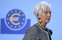 ECB President Christine Lagarde, pictured last month