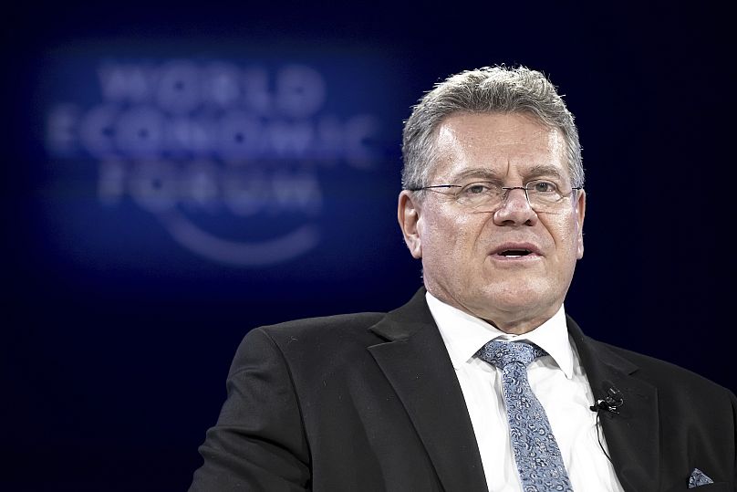 EU trade chief Maros Sefcovic has left the door open for negotiations