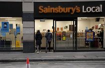 Sainsbury supermarket in London