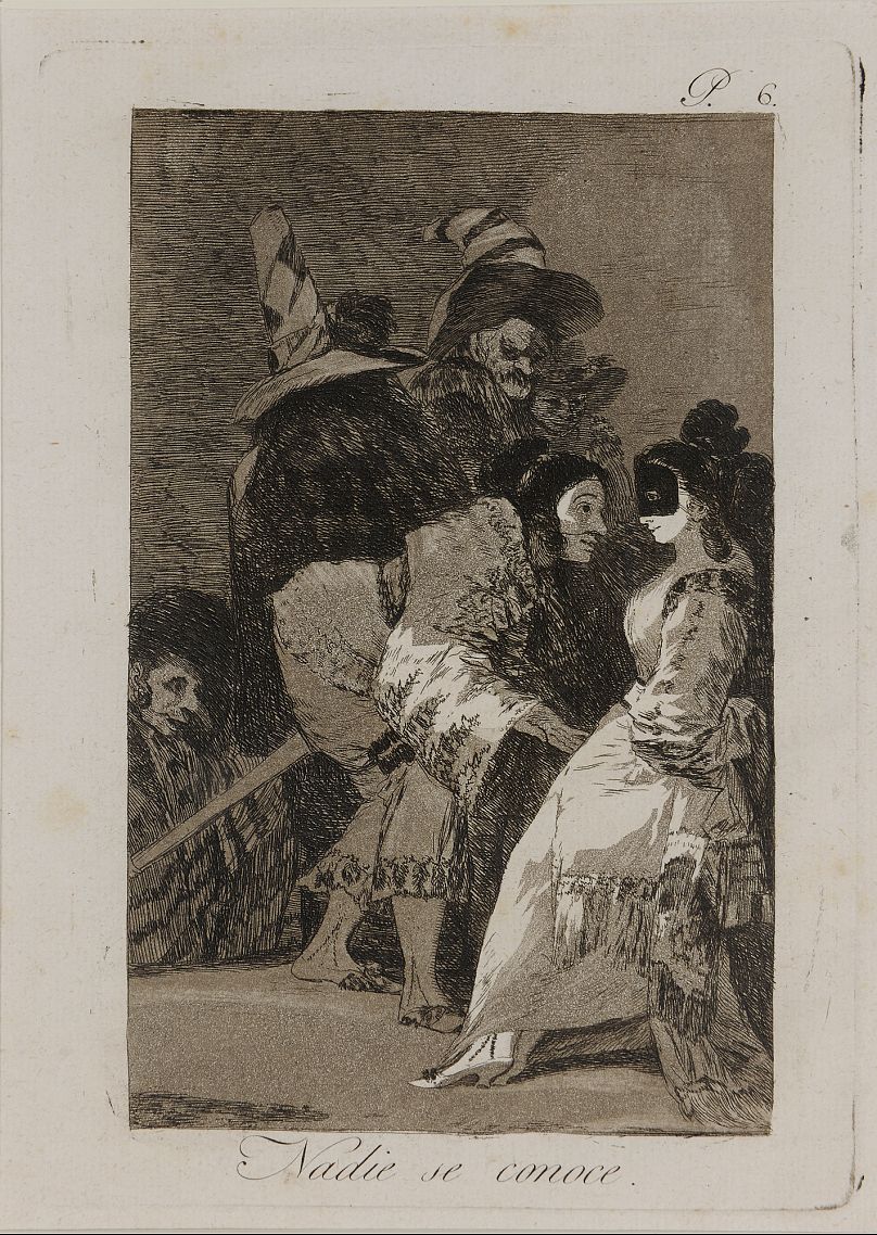     2. Francisco Goya y Lucientes (Φουεντετόδος 1746-Μπορντώ 1828) Κανείς δεν αναγνωρίζει κανέναν 