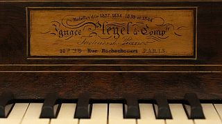 Frederic Chopin's last piano, a Pleyel, among the items on display at the refurbished museum of the Polish 19th century pianist and composer