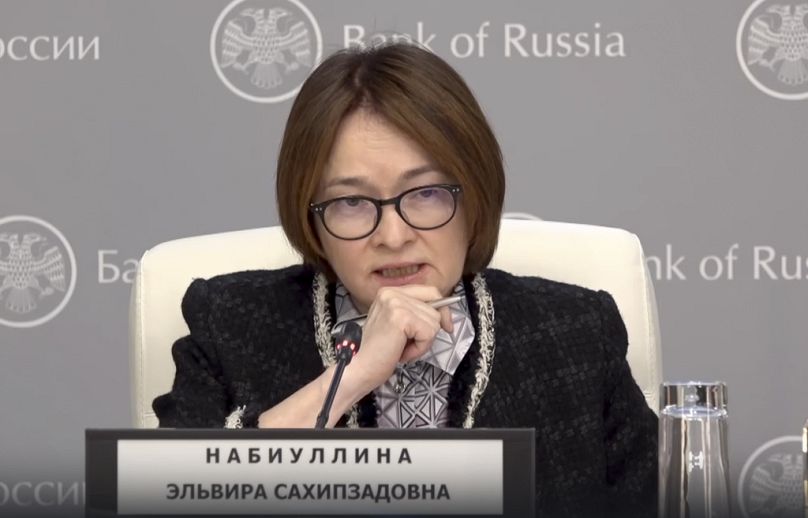 Elvira Nabiullina orosz jegybakelnök