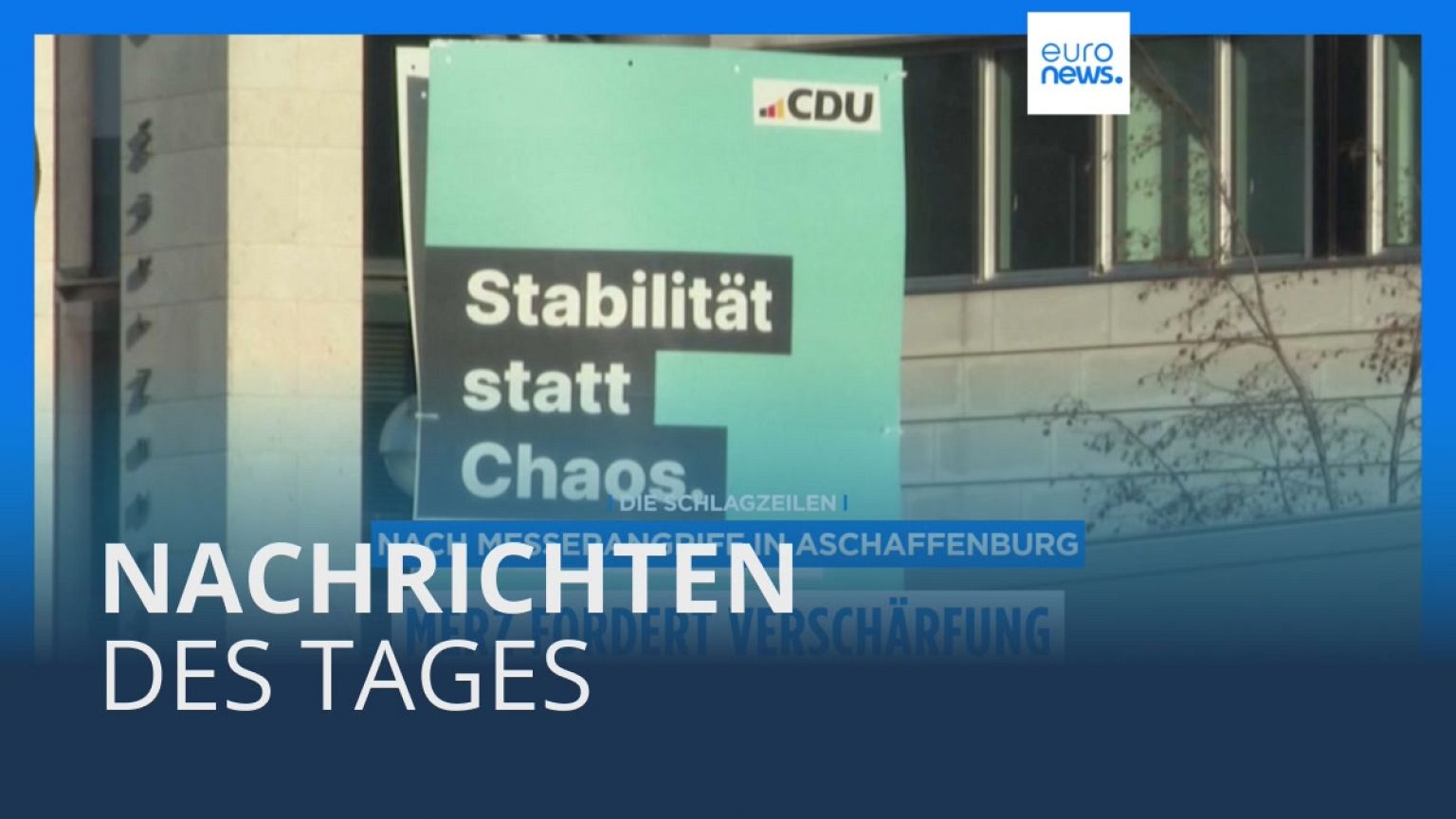 Nachrichten des Tages | 24. Januar - Mittagsausgabe