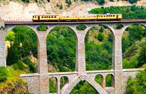 Running between Villefranche-de-Conflent and Latour-de-Carol in the Catalan region, France’s Le Petit Train Jaune offers a Wes Anderson style journey