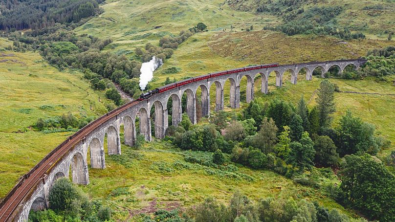 El viaducto de Glen Finnan, popularizado por Harry Potter.