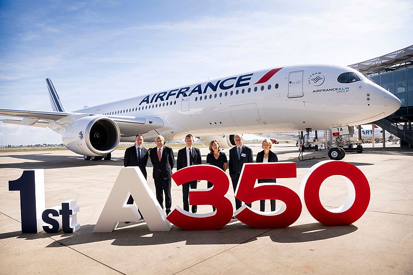 Air France, like many other airlines, is investing in new efficient aircraft.