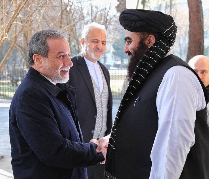 امیر خان متقی و عباس عراقچی
