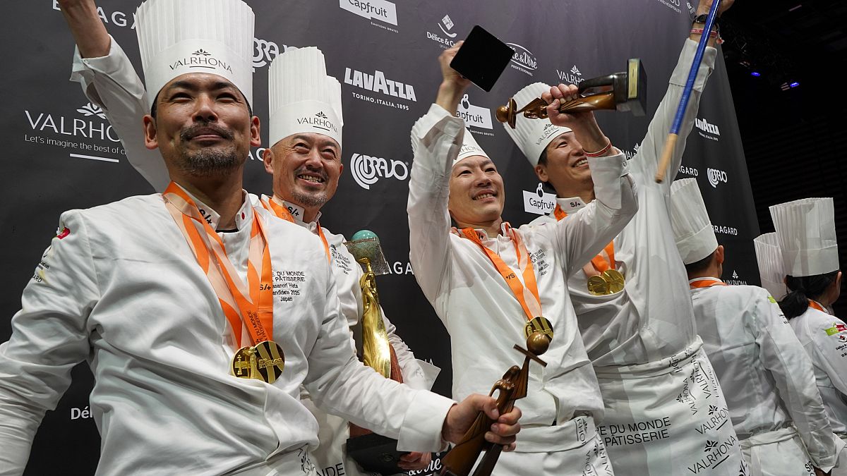 Japan defends Pastry World Cup title as home favourites France fall short again