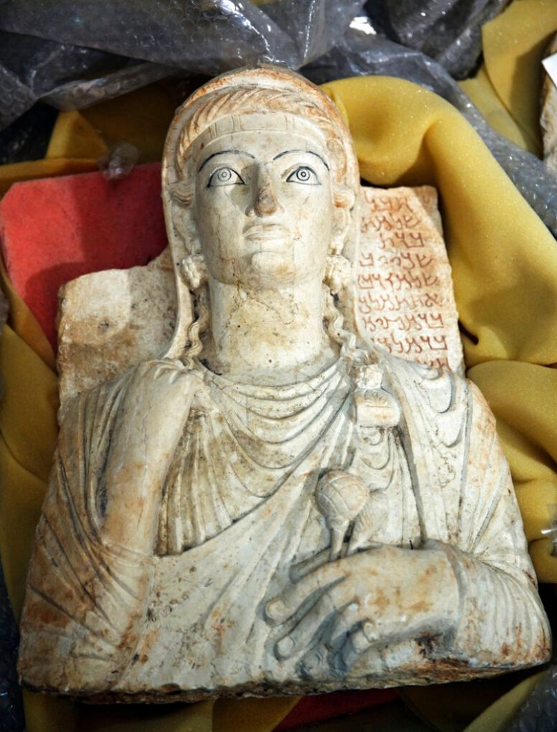 Syria's millennia-long cultural heritage has been damaged by the country's war since 2011, by battles against the Islamic State group and by its intentional destruction.