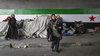 The suspension of sanctions is mean to help Syria's post-Assad reconstruction. 
