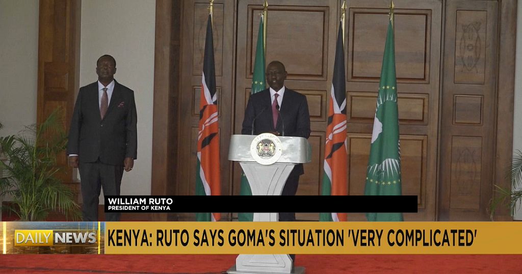 Kenyan president says diplomacy the only solution to DRC conflict