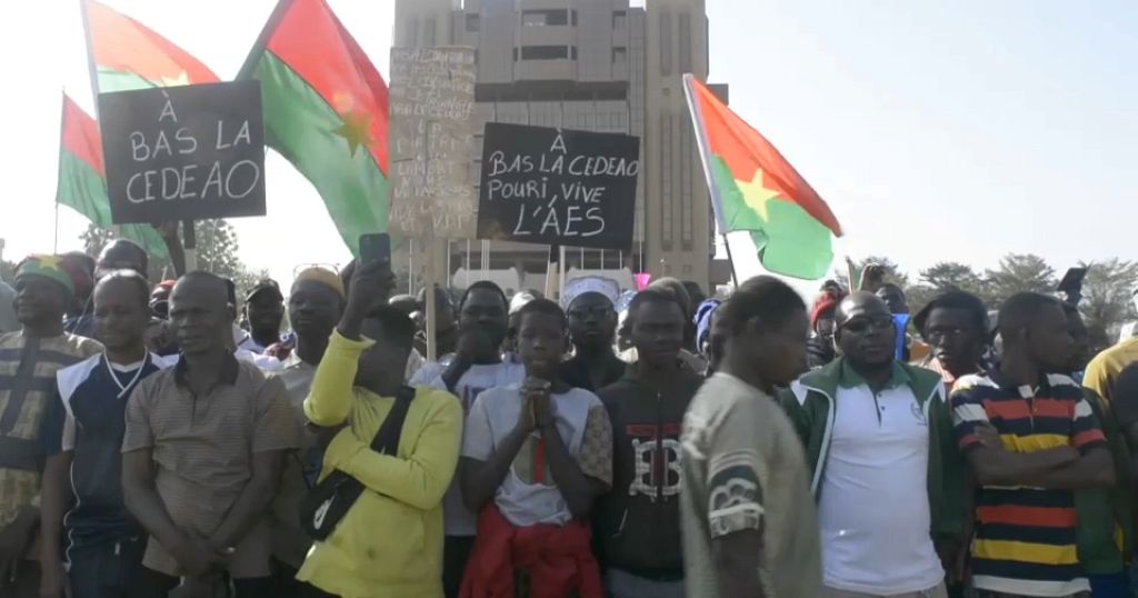 Burkina Faso residents celebrate one year since exit from ECOWAS