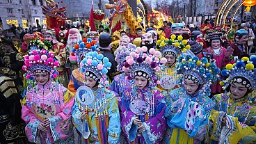 Celebrations mark Lunar New Year in Moscow reflecting close relations with China