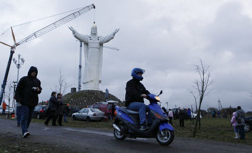 Christ the King Monument in Świebodzin