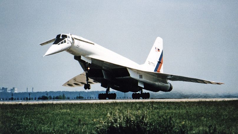 La versión rusa del 'Concorde', el Tu-144, tuvo aún menos éxito.