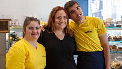Watch: The inclusive café baking brilliance in Armenia