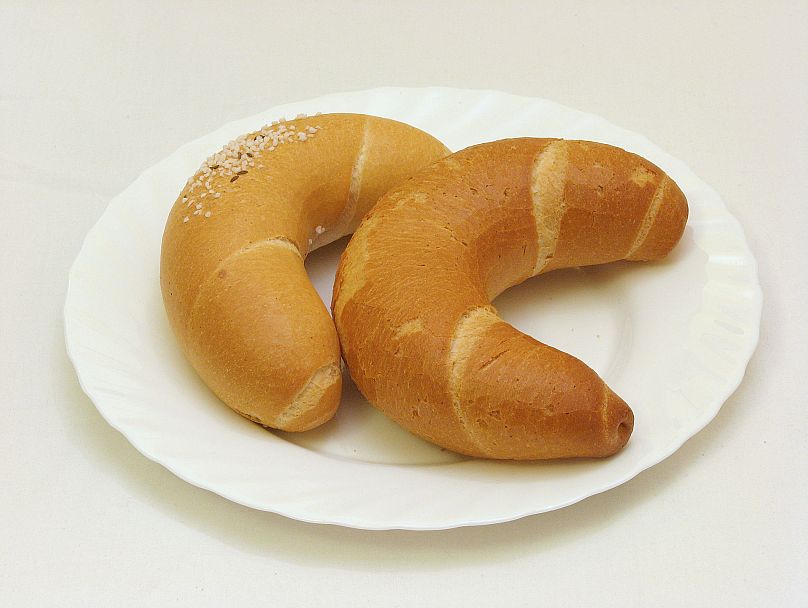 Kipferl, thought to be the origins of the croissant. 